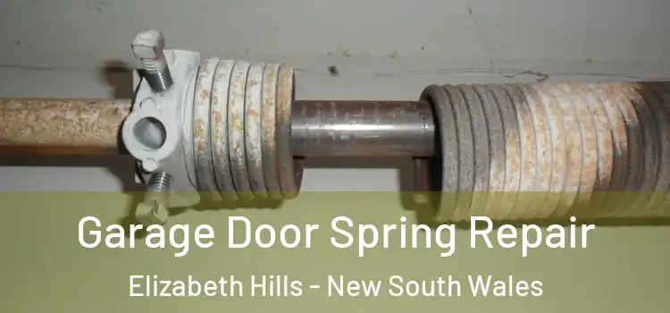 Garage Door Spring Repair Elizabeth Hills - New South Wales