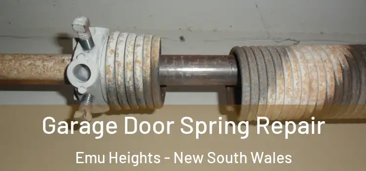 Garage Door Spring Repair Emu Heights - New South Wales