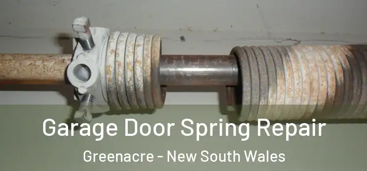 Garage Door Spring Repair Greenacre - New South Wales