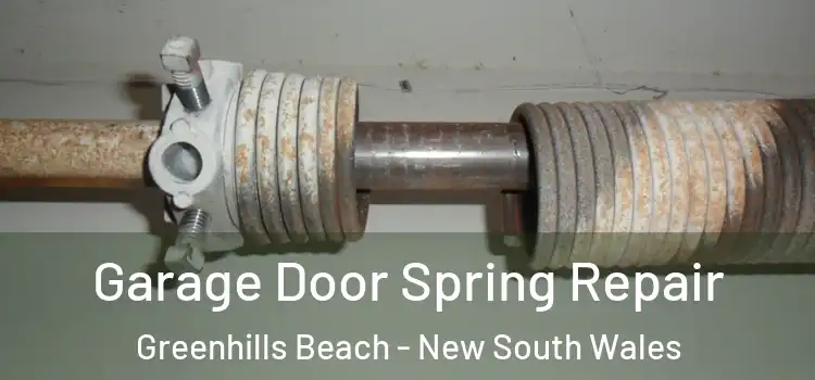 Garage Door Spring Repair Greenhills Beach - New South Wales