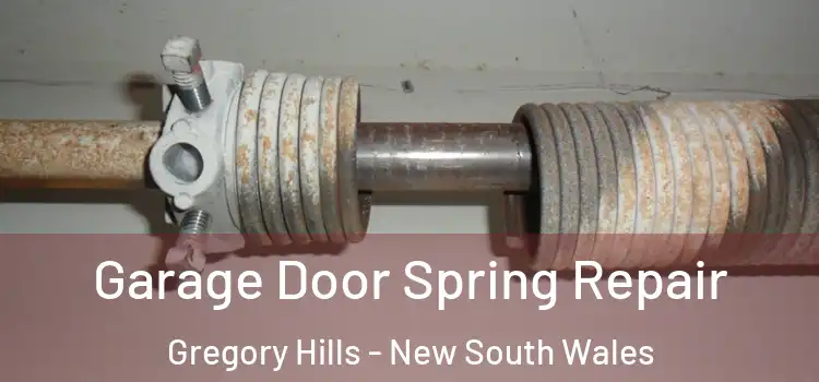 Garage Door Spring Repair Gregory Hills - New South Wales
