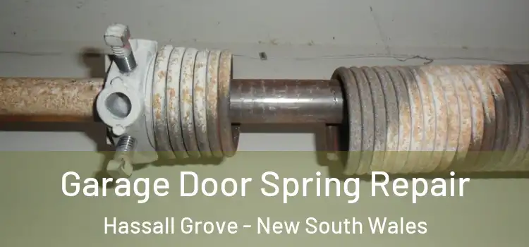 Garage Door Spring Repair Hassall Grove - New South Wales