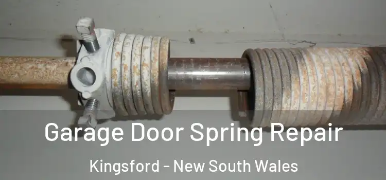 Garage Door Spring Repair Kingsford - New South Wales