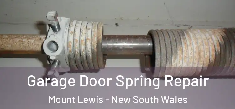 Garage Door Spring Repair Mount Lewis - New South Wales