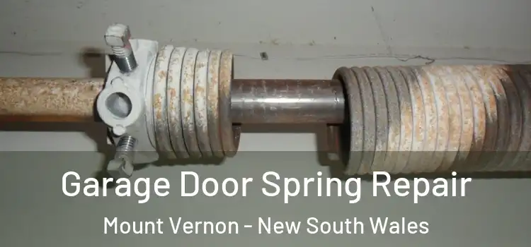 Garage Door Spring Repair Mount Vernon - New South Wales