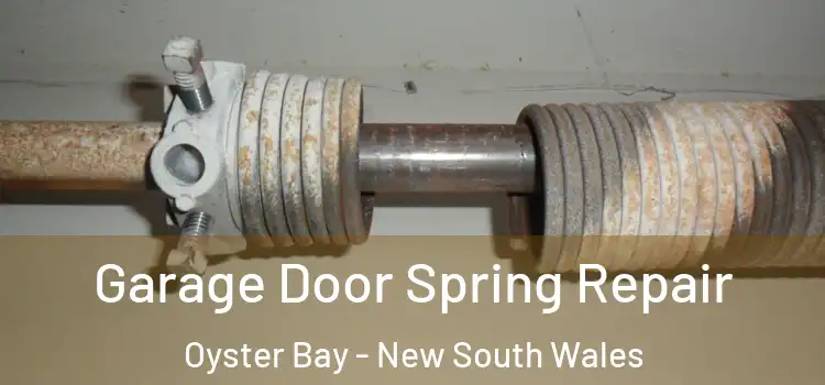 Garage Door Spring Repair Oyster Bay - New South Wales