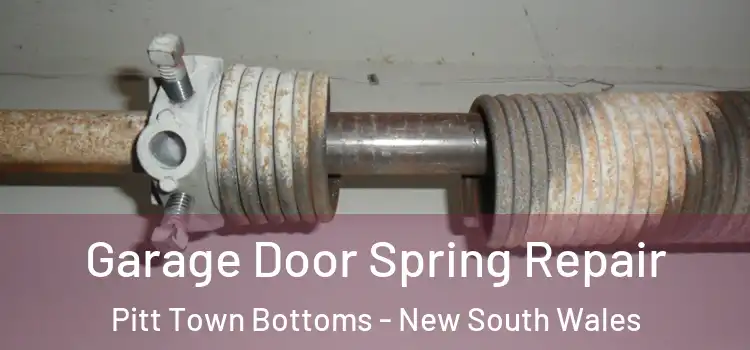 Garage Door Spring Repair Pitt Town Bottoms - New South Wales