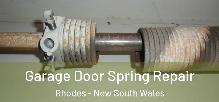 Garage Door Spring Repair Rhodes - New South Wales