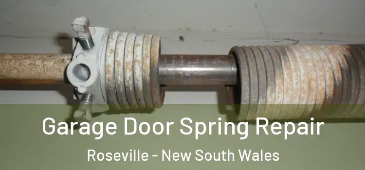 Garage Door Spring Repair Roseville - New South Wales