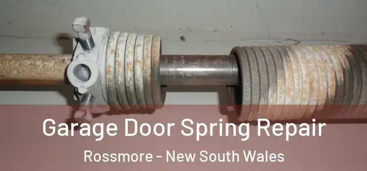 Garage Door Spring Repair Rossmore - New South Wales
