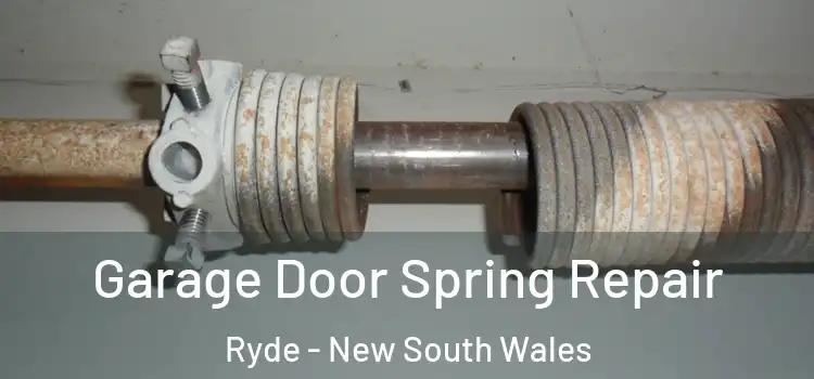Garage Door Spring Repair Ryde - New South Wales