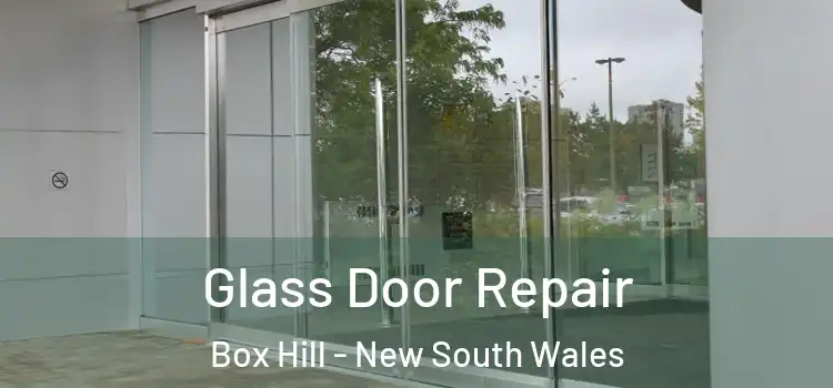 Glass Door Repair Box Hill - New South Wales