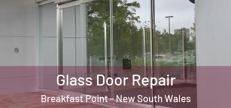 Glass Door Repair Breakfast Point - New South Wales