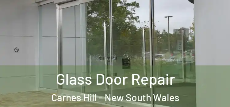 Glass Door Repair Carnes Hill - New South Wales