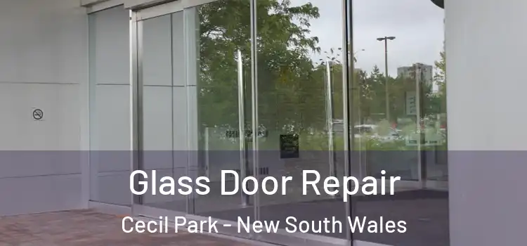 Glass Door Repair Cecil Park - New South Wales
