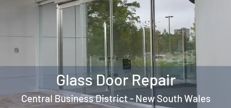Glass Door Repair Central Business District - New South Wales
