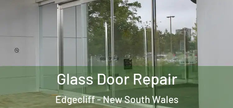 Glass Door Repair Edgecliff - New South Wales