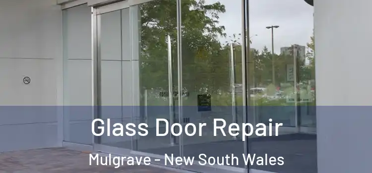 Glass Door Repair Mulgrave - New South Wales