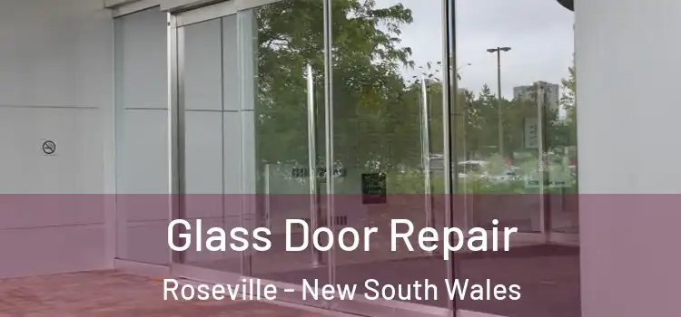 Glass Door Repair Roseville - New South Wales