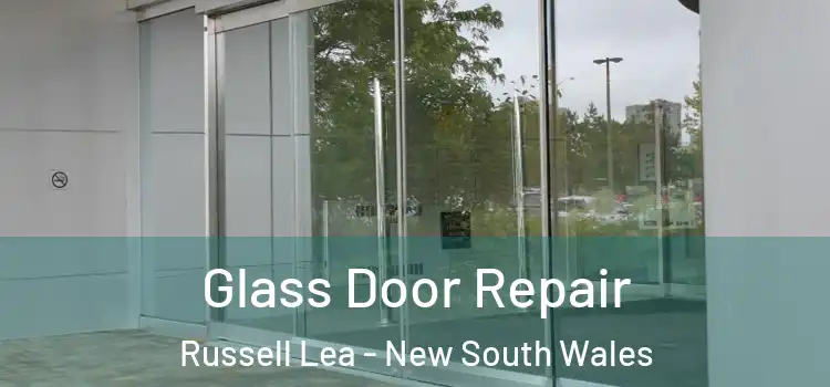 Glass Door Repair Russell Lea - New South Wales