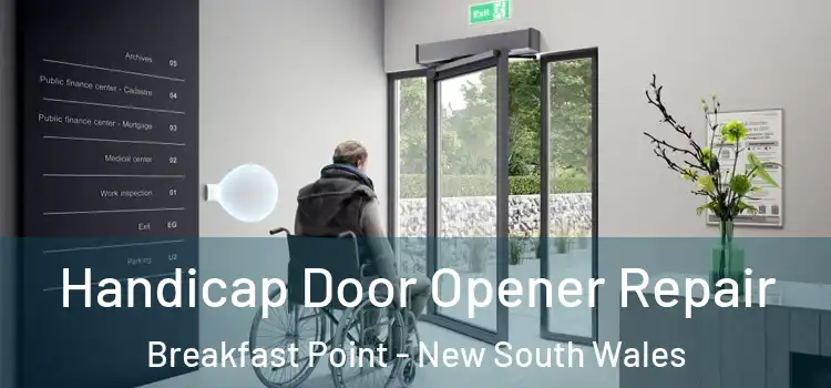 Handicap Door Opener Repair Breakfast Point - New South Wales