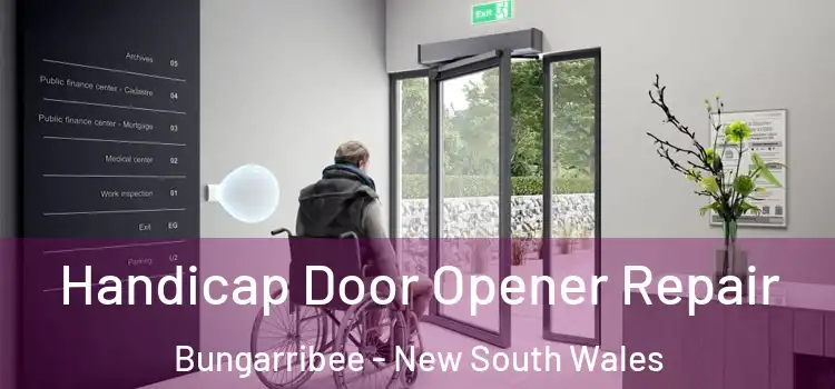 Handicap Door Opener Repair Bungarribee - New South Wales