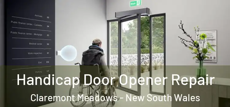Handicap Door Opener Repair Claremont Meadows - New South Wales