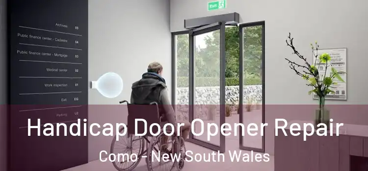 Handicap Door Opener Repair Como - New South Wales