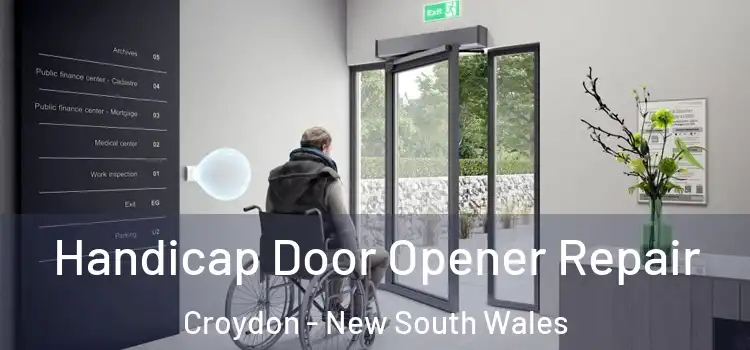 Handicap Door Opener Repair Croydon - New South Wales