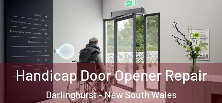 Handicap Door Opener Repair Darlinghurst - New South Wales