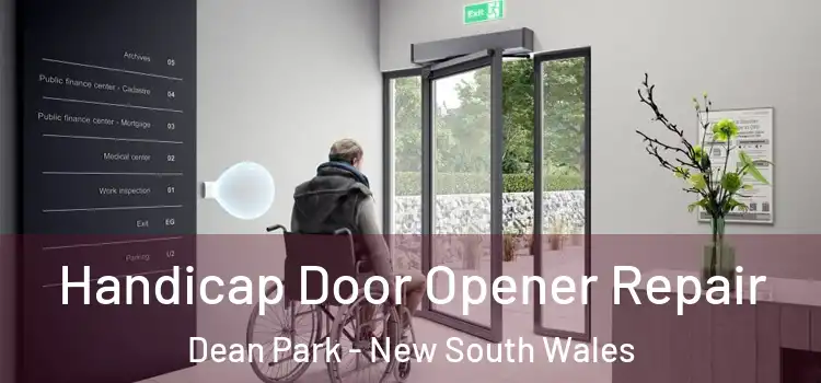 Handicap Door Opener Repair Dean Park - New South Wales