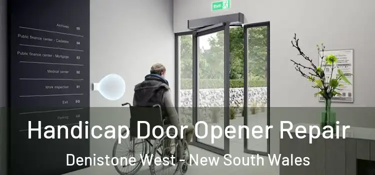 Handicap Door Opener Repair Denistone West - New South Wales