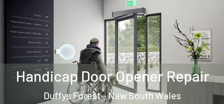 Handicap Door Opener Repair Duffys Forest - New South Wales