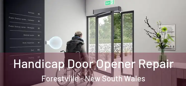 Handicap Door Opener Repair Forestville - New South Wales