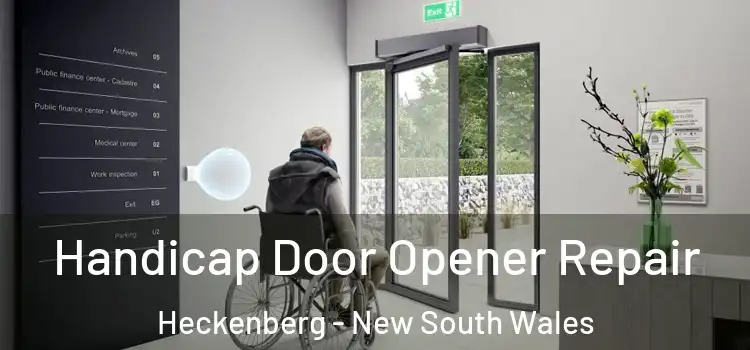 Handicap Door Opener Repair Heckenberg - New South Wales