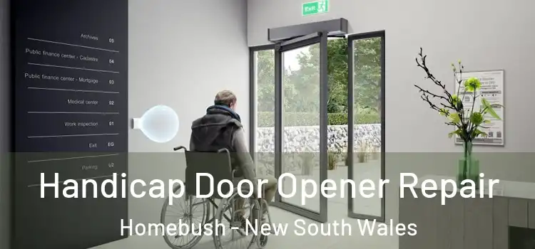 Handicap Door Opener Repair Homebush - New South Wales