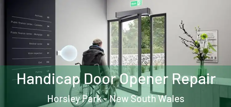 Handicap Door Opener Repair Horsley Park - New South Wales