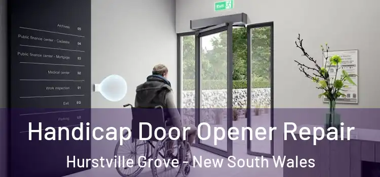 Handicap Door Opener Repair Hurstville Grove - New South Wales