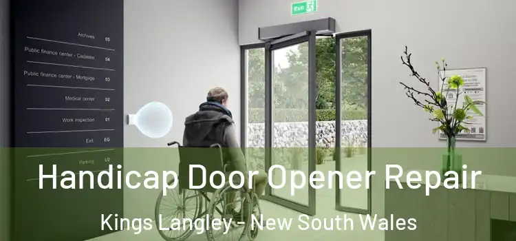 Handicap Door Opener Repair Kings Langley - New South Wales