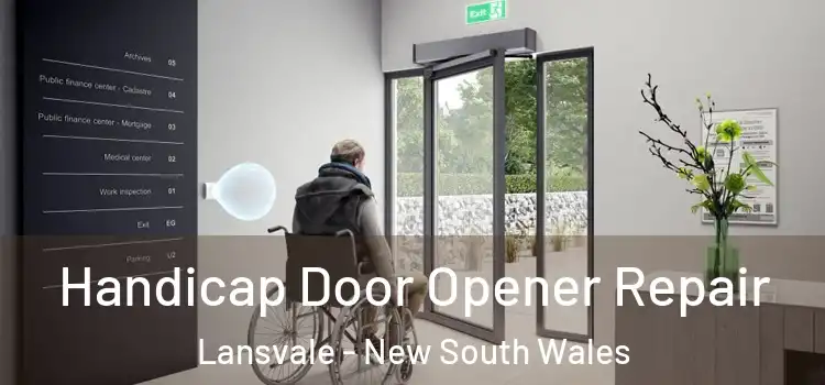 Handicap Door Opener Repair Lansvale - New South Wales