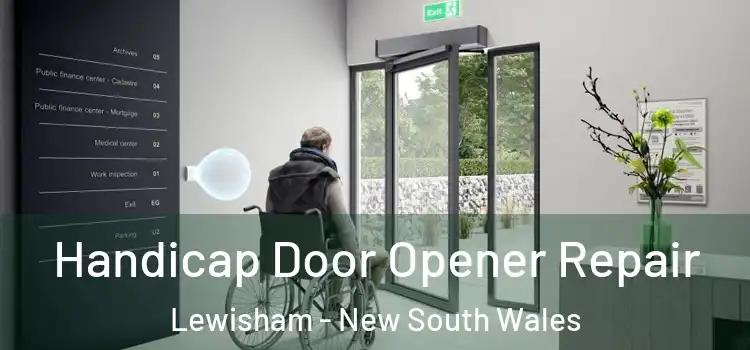 Handicap Door Opener Repair Lewisham - New South Wales