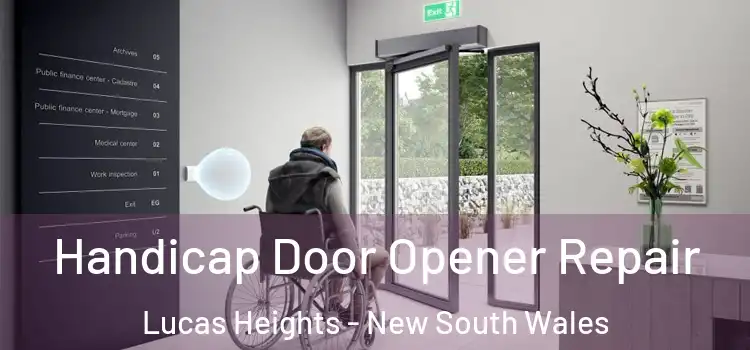 Handicap Door Opener Repair Lucas Heights - New South Wales