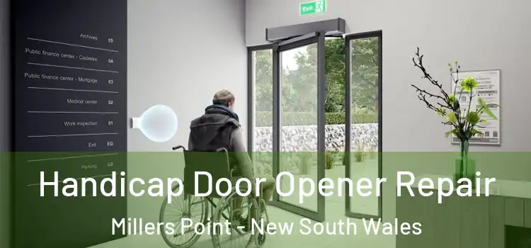 Handicap Door Opener Repair Millers Point - New South Wales