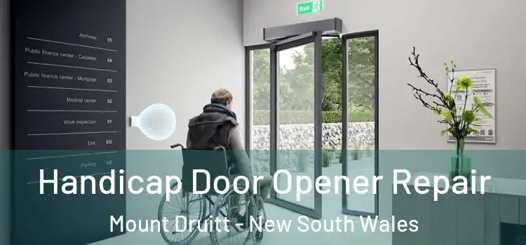 Handicap Door Opener Repair Mount Druitt - New South Wales