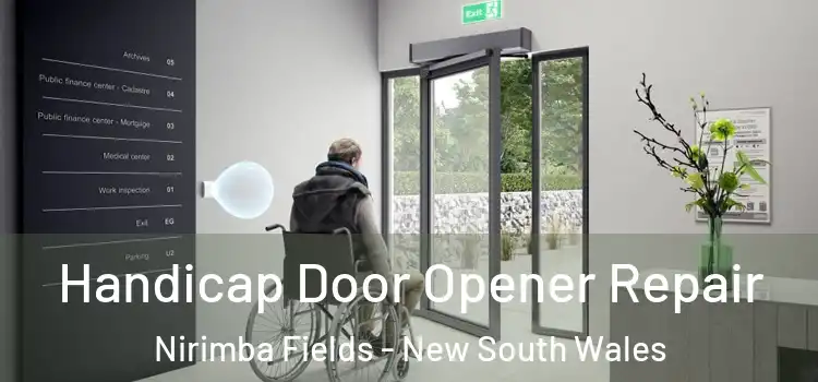 Handicap Door Opener Repair Nirimba Fields - New South Wales