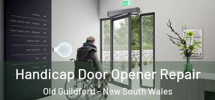 Handicap Door Opener Repair Old Guildford - New South Wales