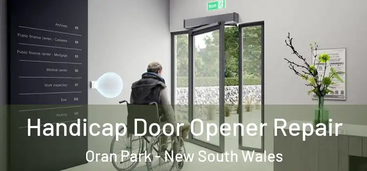 Handicap Door Opener Repair Oran Park - New South Wales