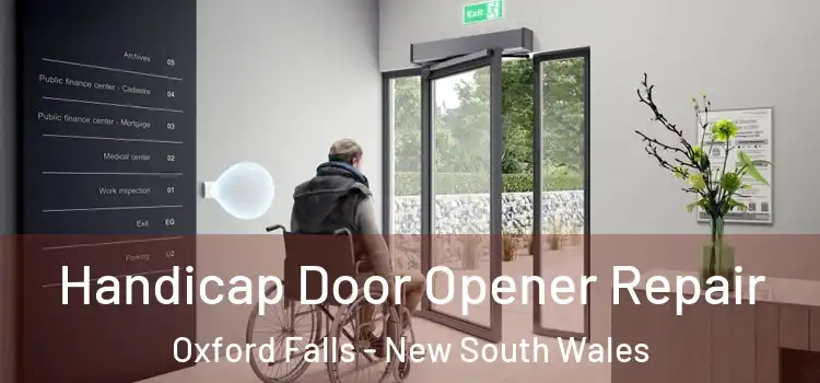 Handicap Door Opener Repair Oxford Falls - New South Wales