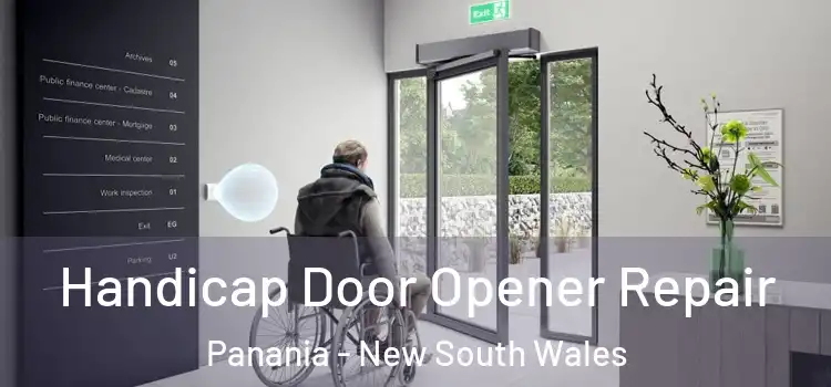 Handicap Door Opener Repair Panania - New South Wales