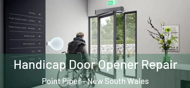 Handicap Door Opener Repair Point Piper - New South Wales